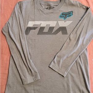 Boys long sleeve Fox Racing tee